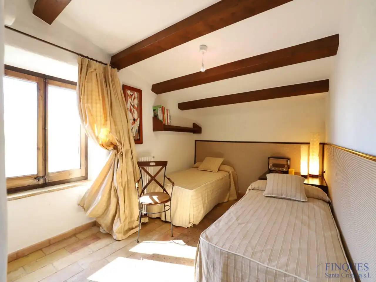 Dormitori de Finca rústica en venda en Santa Cristina d'Aro amb Aire condicionat, Calefacció i Jardí privat