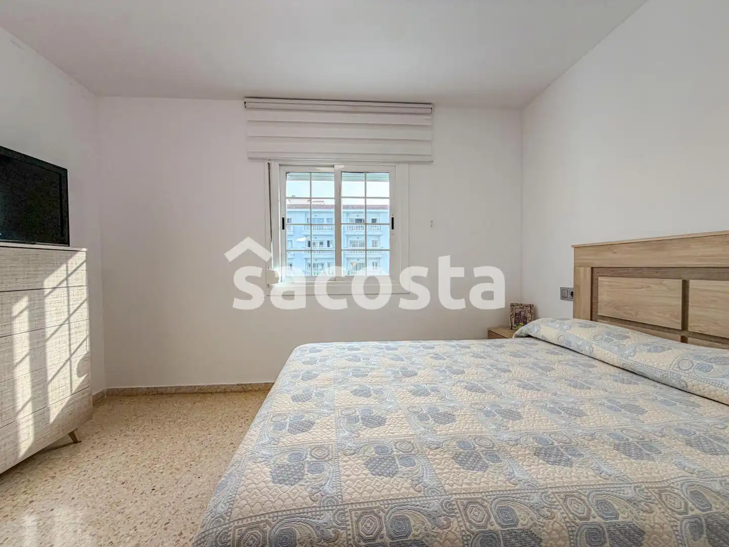 Schlafzimmer von Wohnung zum Verkauf in Blanes mit Klimaanlage, Heizung und Terrasse