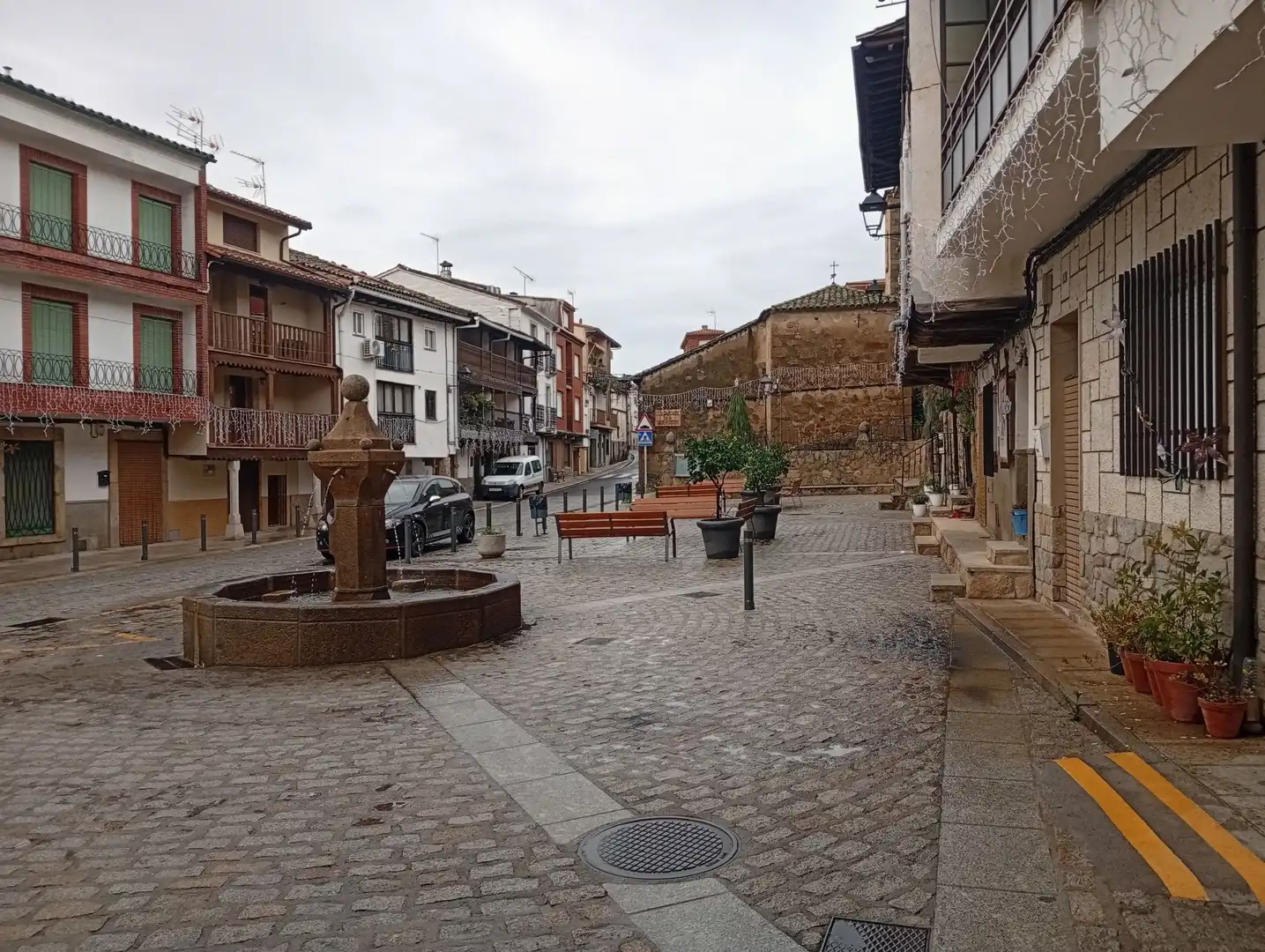 Vista exterior de Casa o xalet en venda en Talaveruela de la Vera