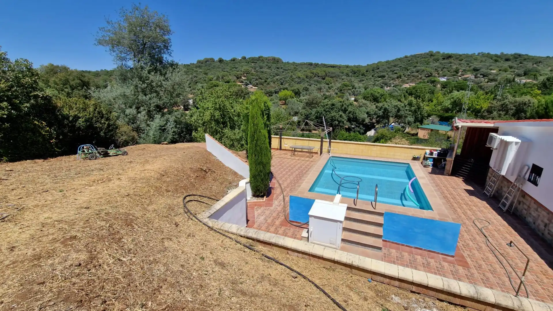 Swimming pool of Houses for sale in Córdoba  with Air Conditioner, Private garden and Swimming Pool