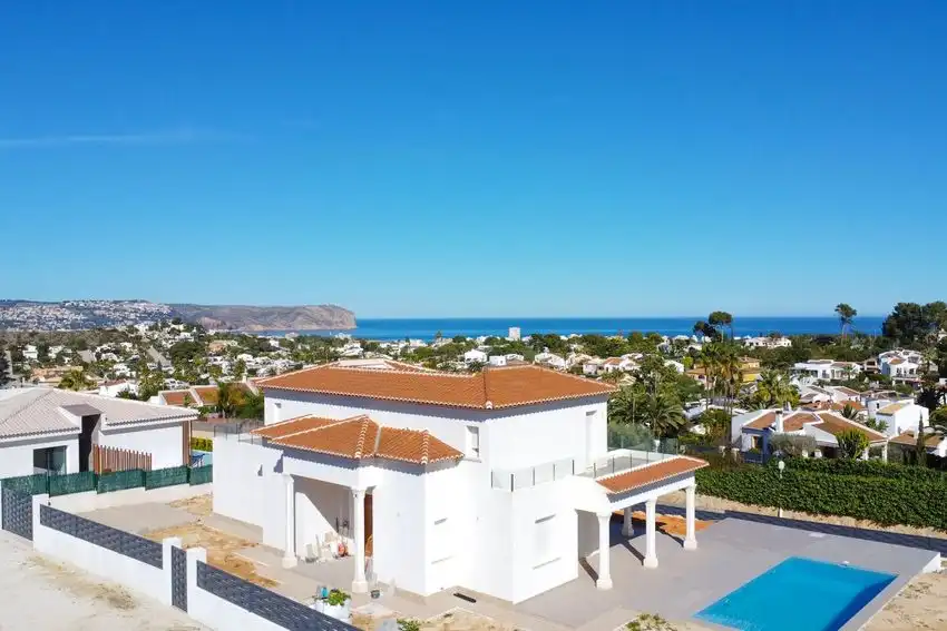 Vista exterior de Casa o chalet en venta en Jávea / Xàbia con Calefacción, Terraza y Piscina