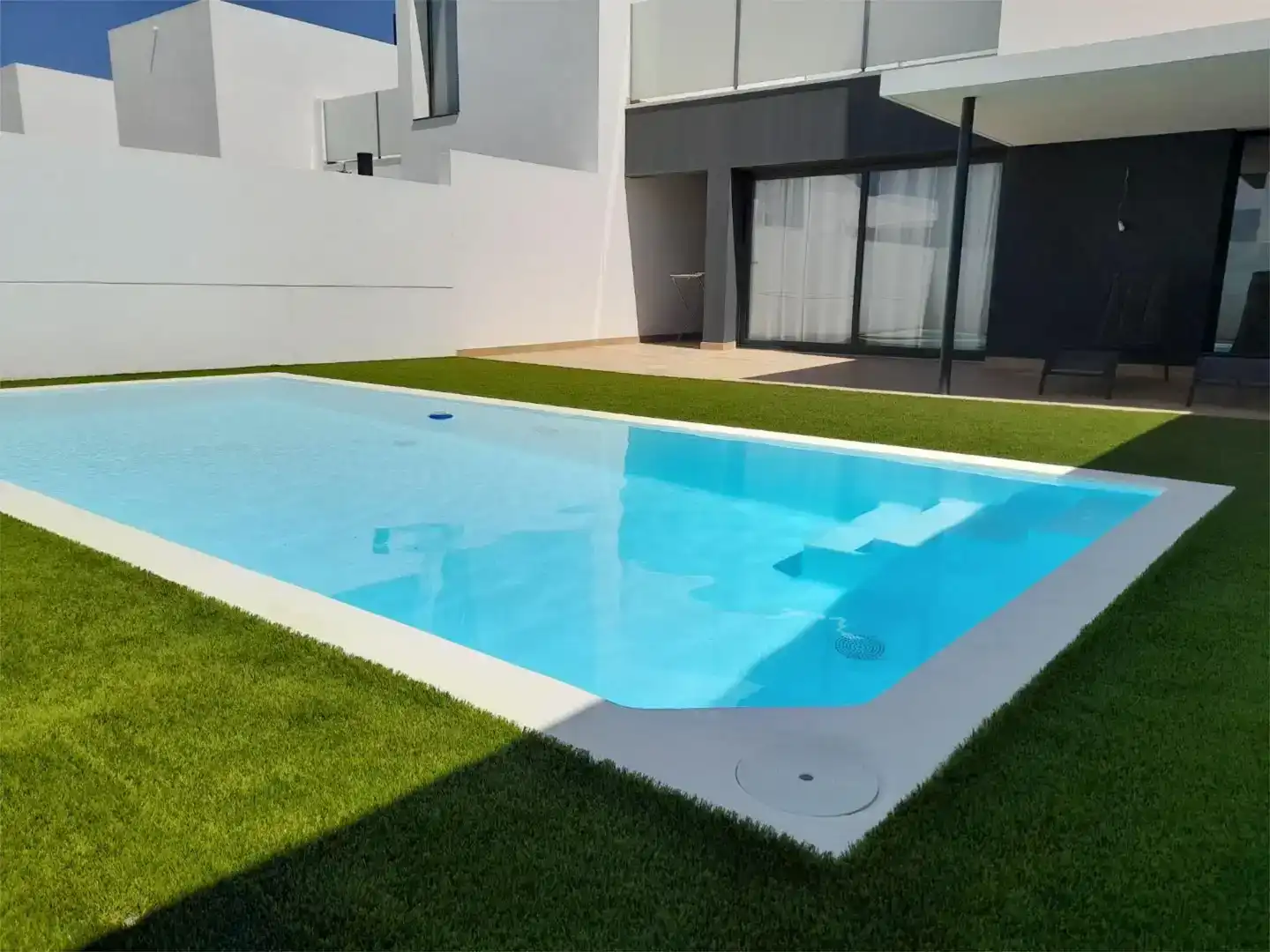 Schwimmbecken von Wohnung zum Verkauf in La Oliva mit Privatgarten, Parkett und Abstellraum