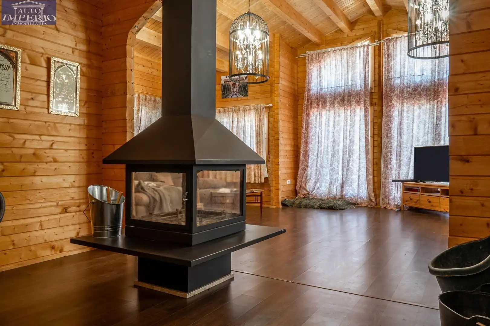 Sala de estar de Casa o chalet en venta en Churriana de la Vega con Aire acondicionado, Calefacción y Terraza