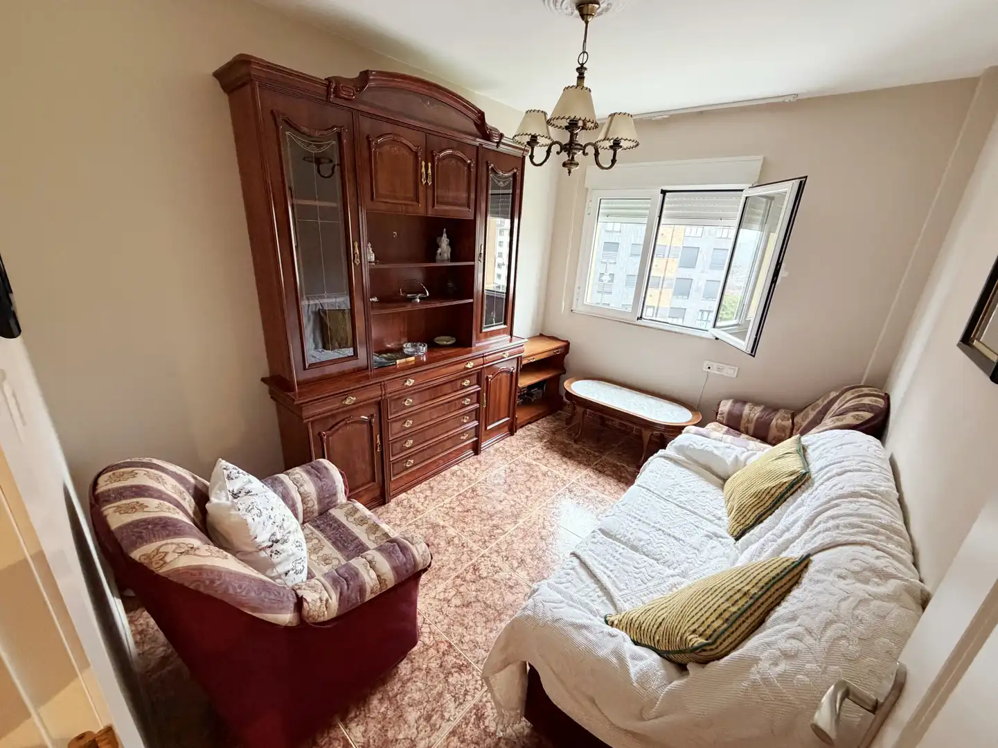 Sala de estar de Piso en venta en Avilés