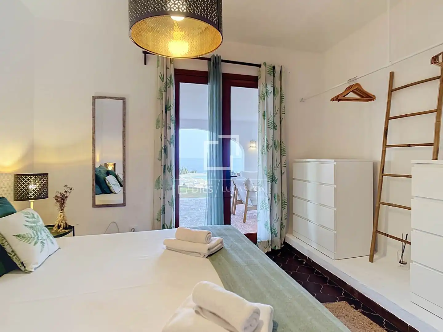 Dormitori de Casa o xalet de lloguer en Lloret de Mar amb Aire condicionat, Calefacció i Jardí privat