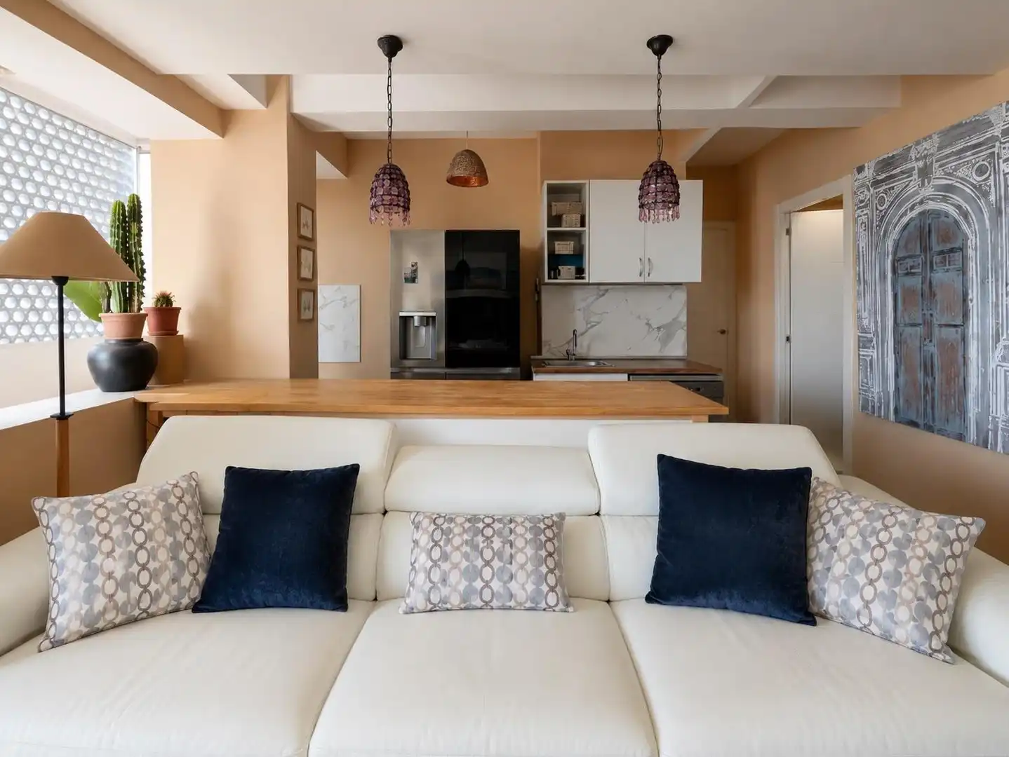 Sala d'estar de Apartament en venda en Alicante / Alacant amb Terrassa i Moblat