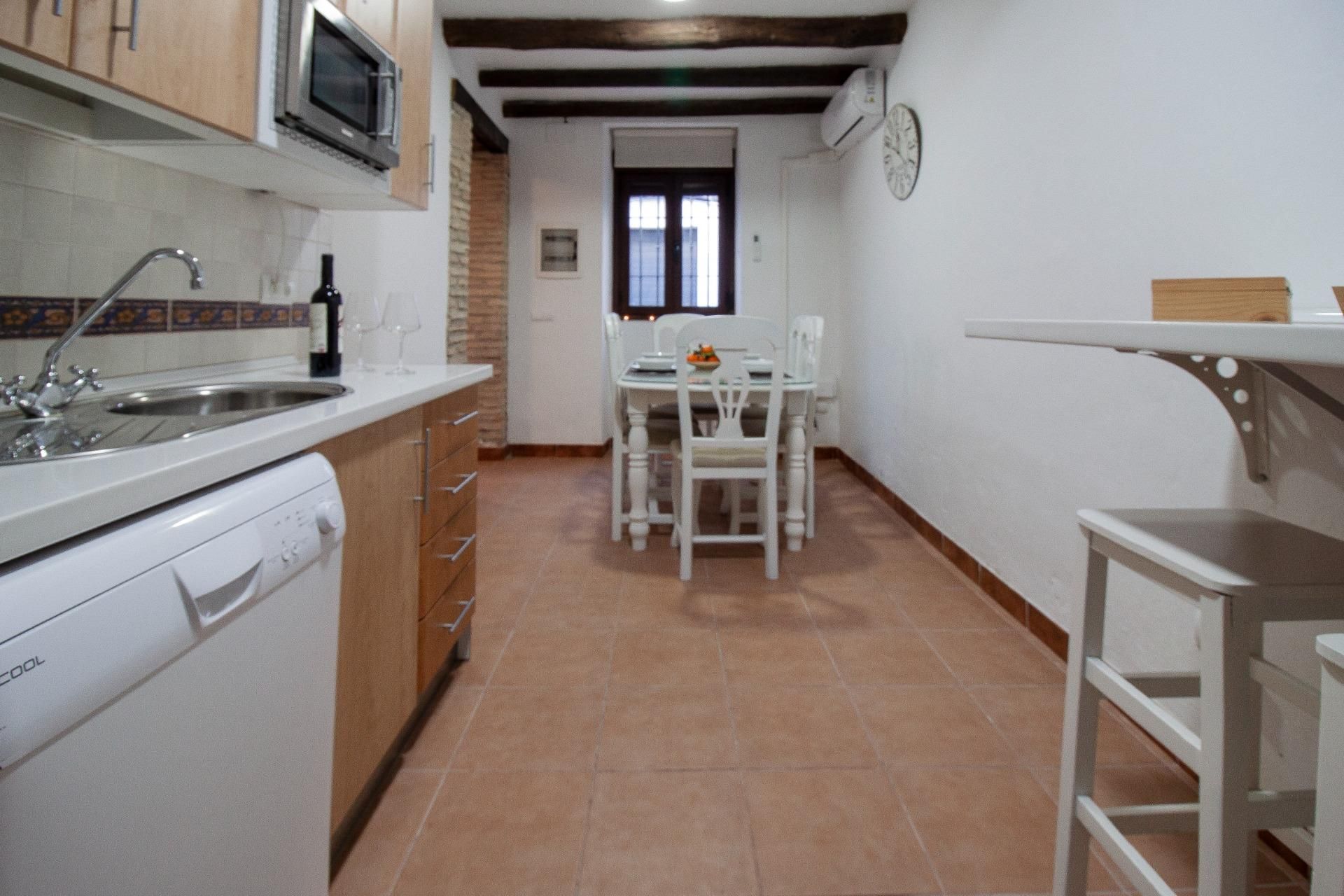 Cuina de Casa o xalet de lloguer en Ronda amb Aire condicionat