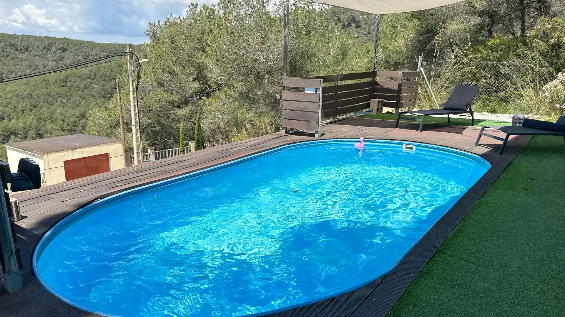 Piscina de Casa o chalet en venta en Olivella con Aire acondicionado, Calefacción y Jardín privado