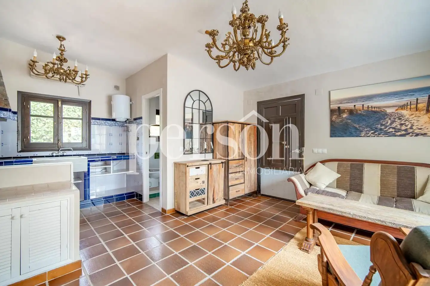 Kitchen of Houses for sale in Bétera  with Air Conditioner, Heating and Private garden