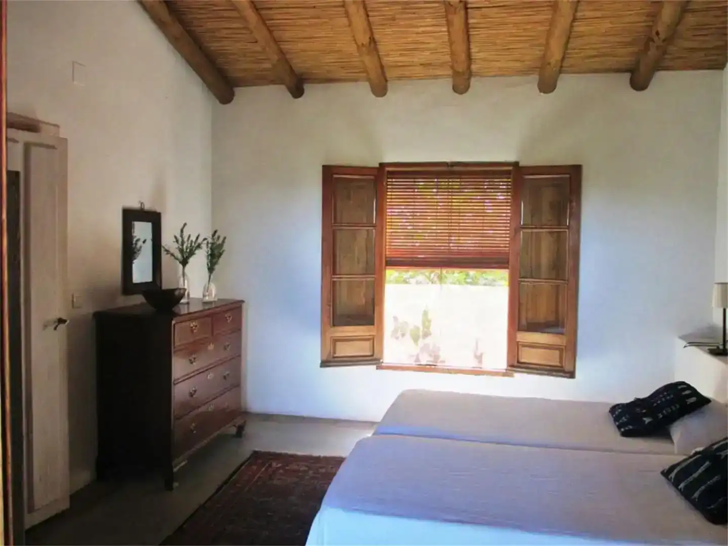 Habitación de Casa o chalet en venta en Montánchez con Jardín privado, Piscina y Balcón