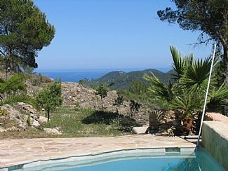 Piscina de Casa o xalet de lloguer en Sant Joan de Labritja amb Calefacció