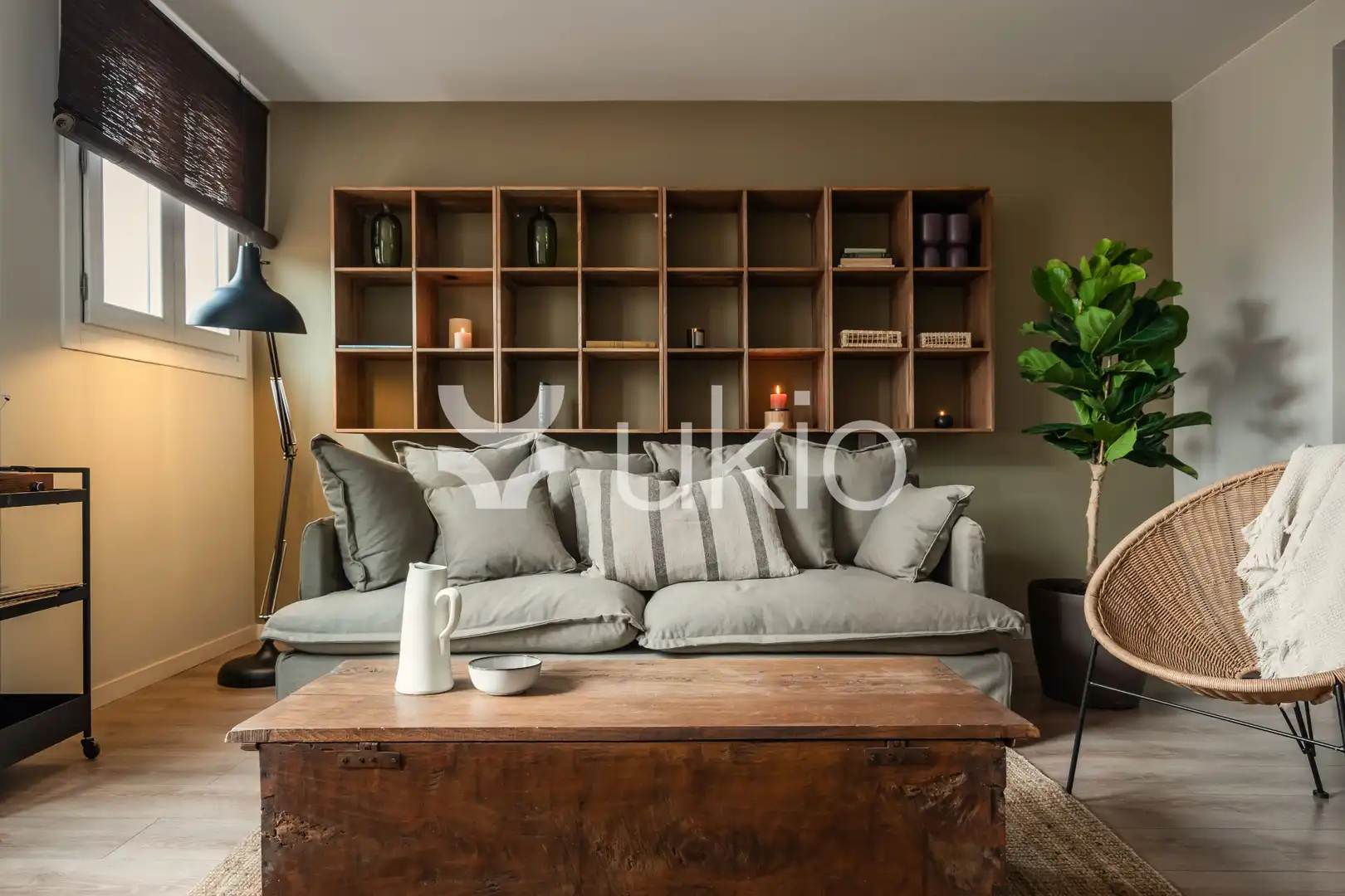 Sala de estar de Apartamento de alquiler en Eixample
