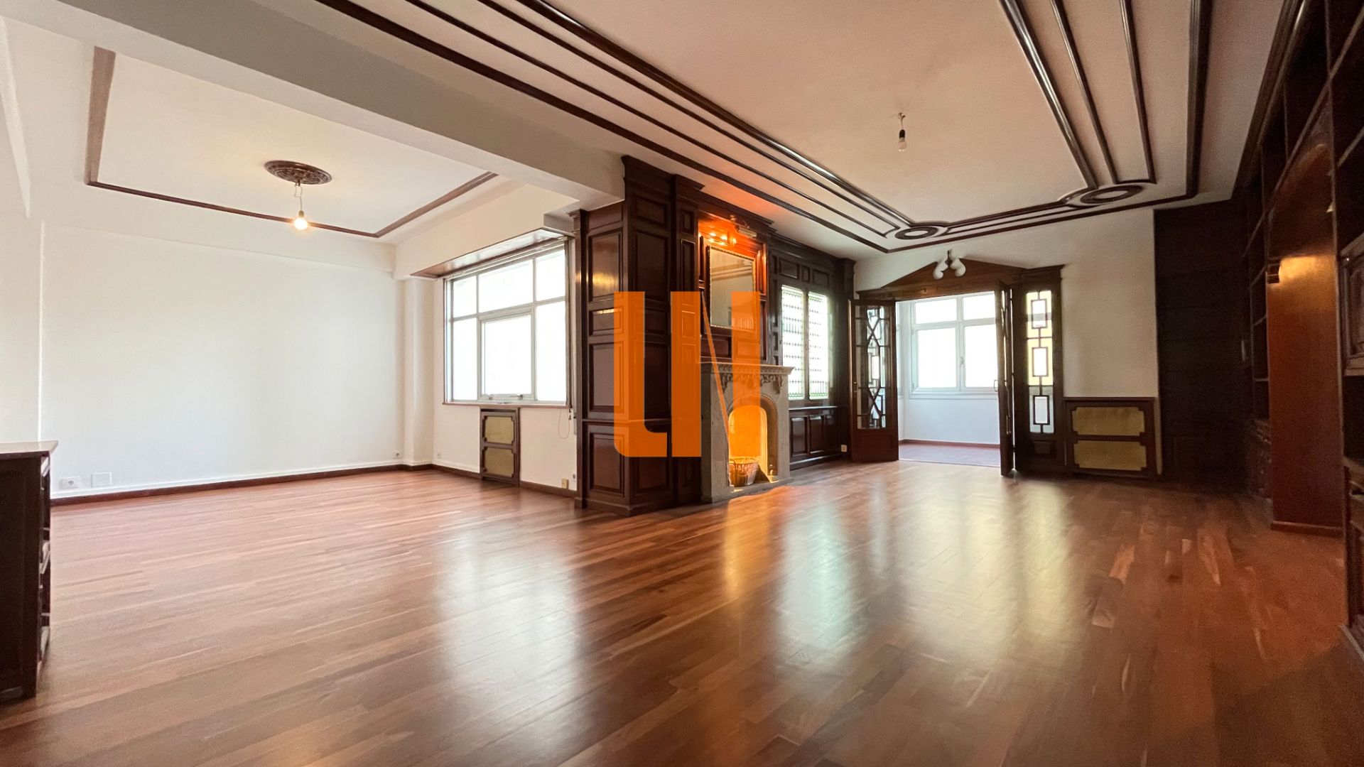 Living room of Flat to rent in A Coruña Capital   with Heating, Parquet flooring and Storage room