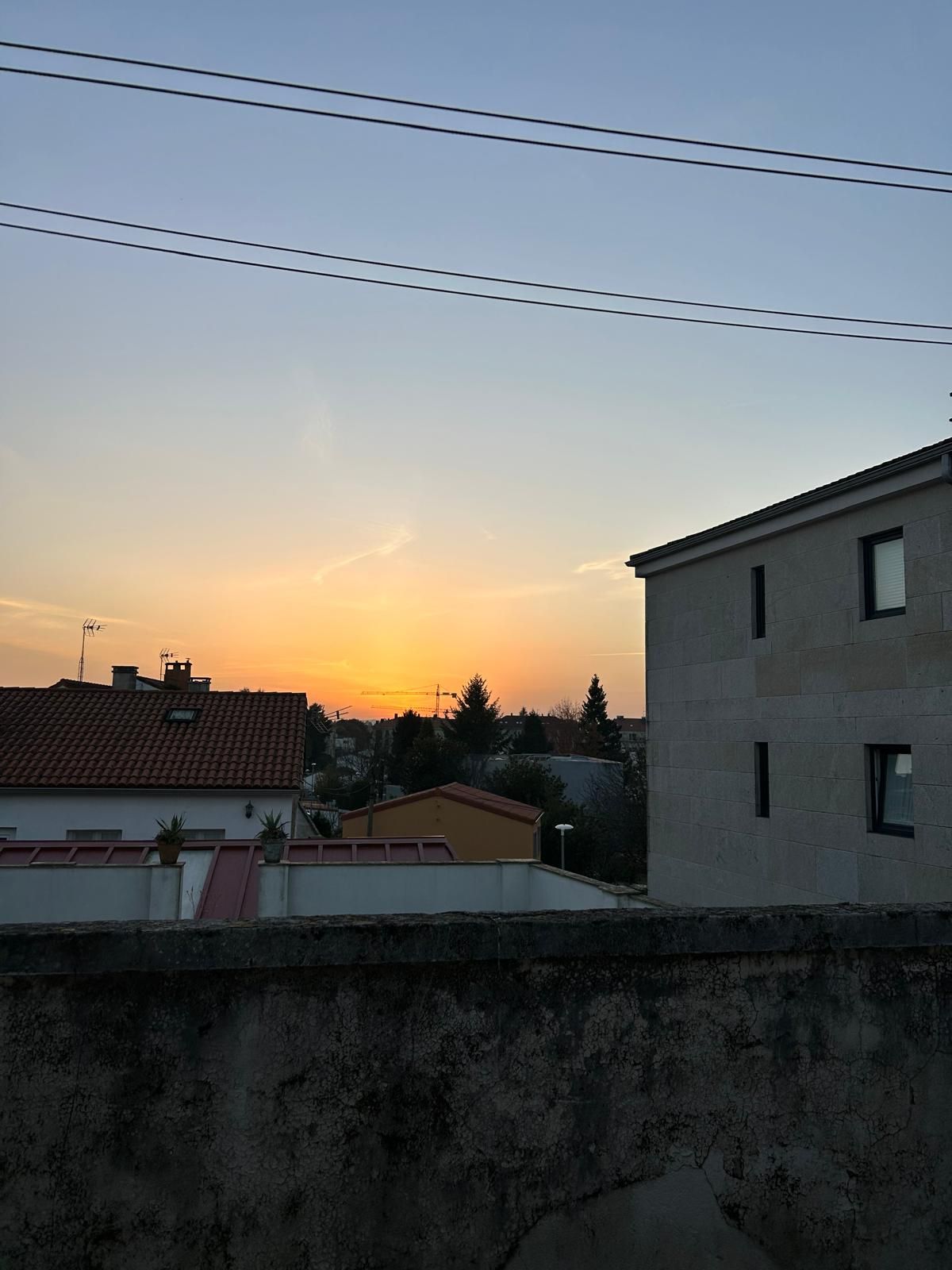 Exterior view of House or chalet for sale in Santiago de Compostela 