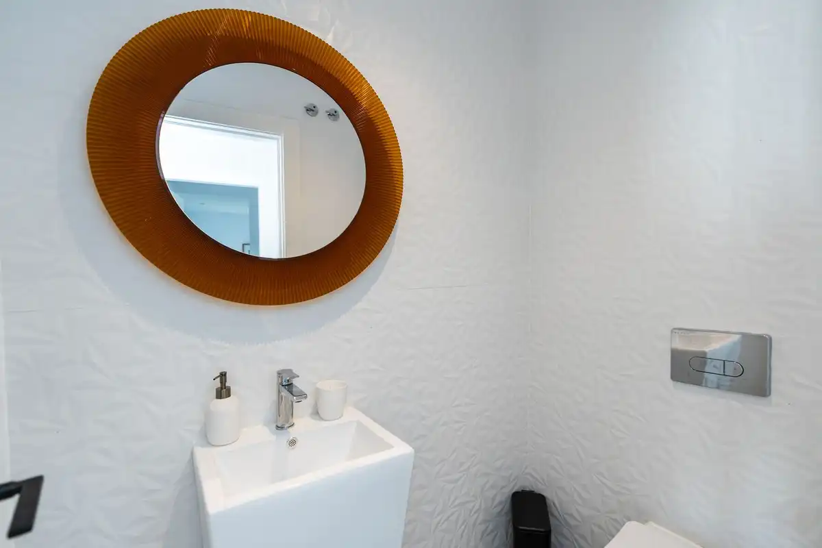 Bathroom of Houses for sale in Mijas  with Air Conditioner, Heating and Private garden