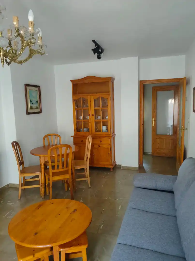 Menjador de Pis de lloguer en  Granada Capital amb Aire condicionat, Moblat i Forn