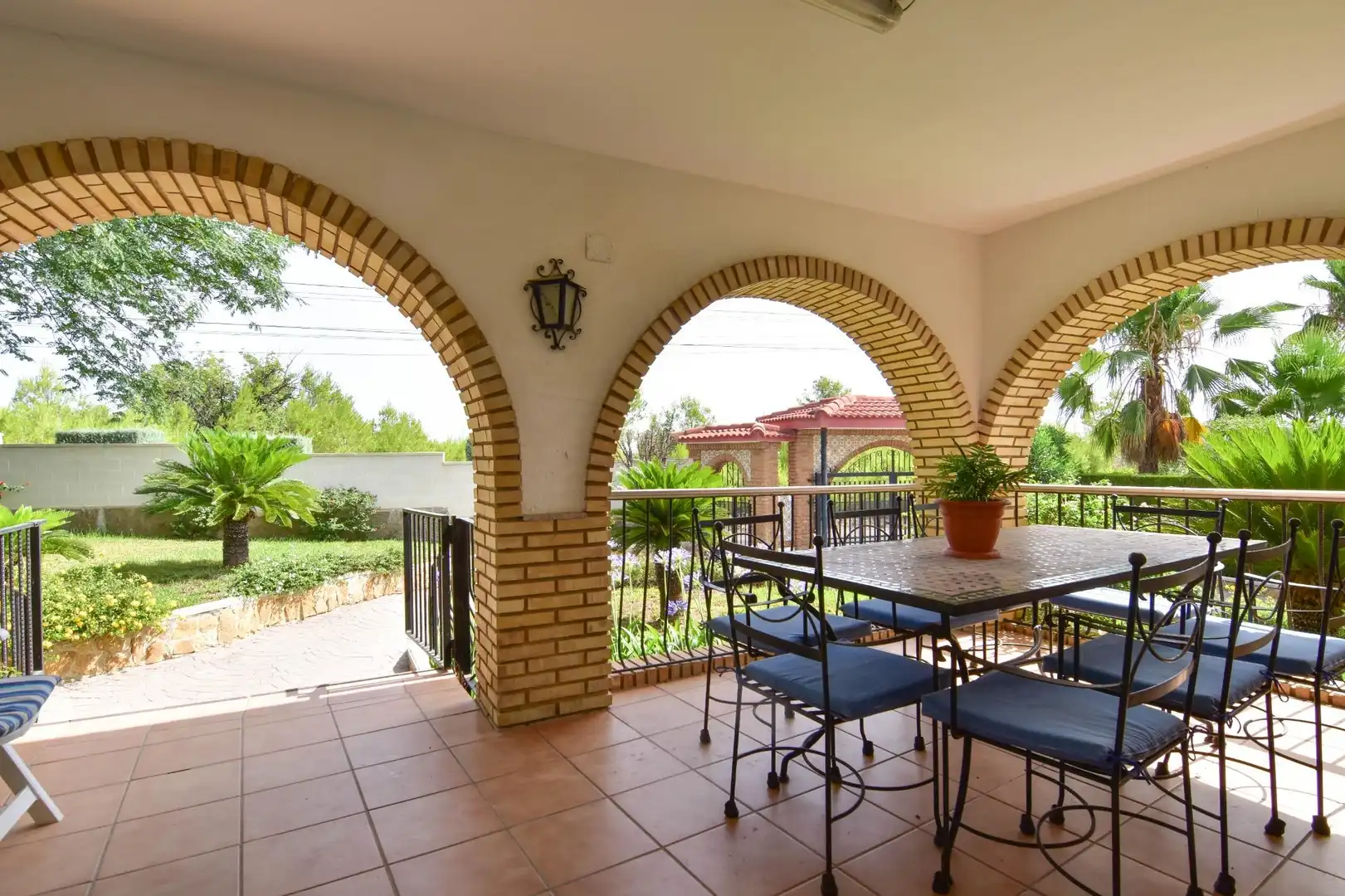 Terraza de Casa o chalet en venta en Montserrat con Aire acondicionado, Calefacción y Jardín privado