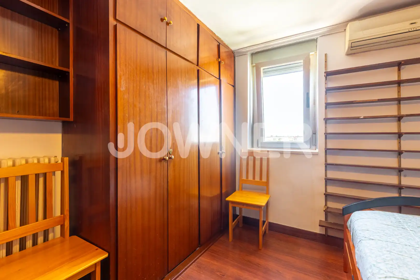 Bedroom of Flat for rent in Madrid  with Air Conditioner, Heating and Furnished