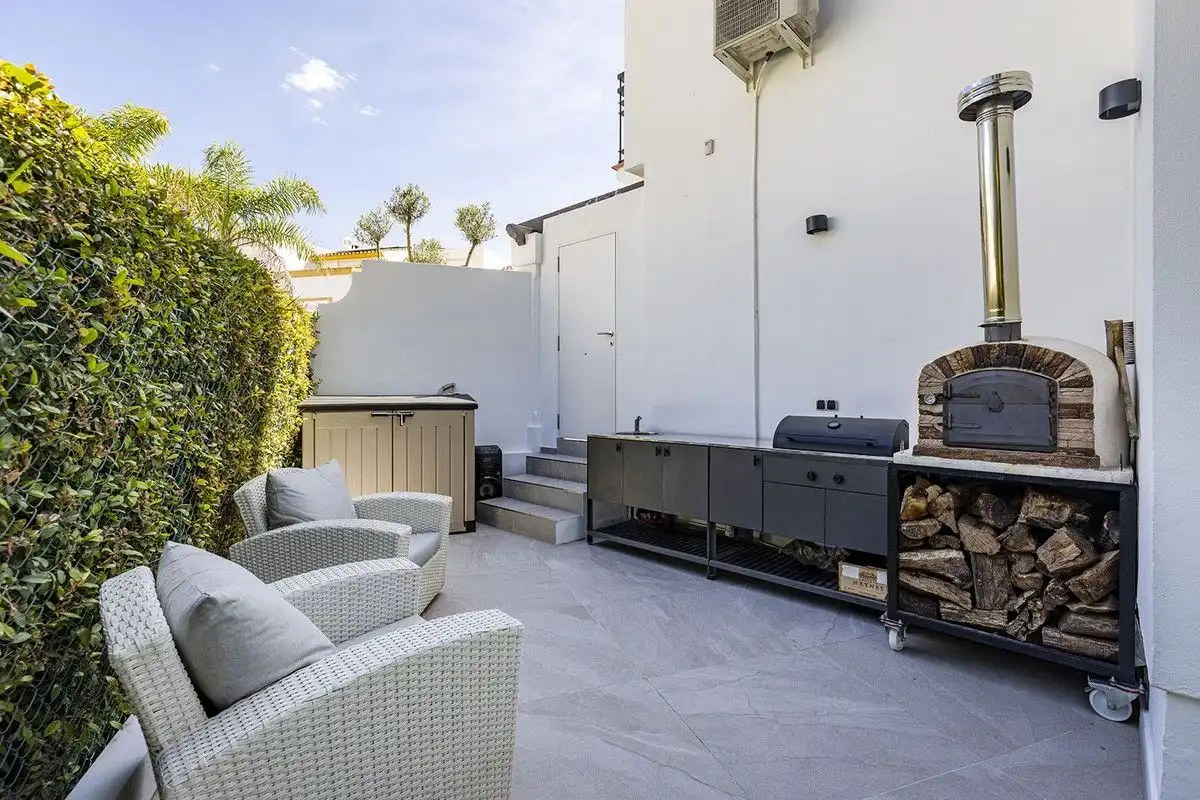 Terraza de Casa o chalet en venta en Estepona con Terraza, Piscina y Balcón