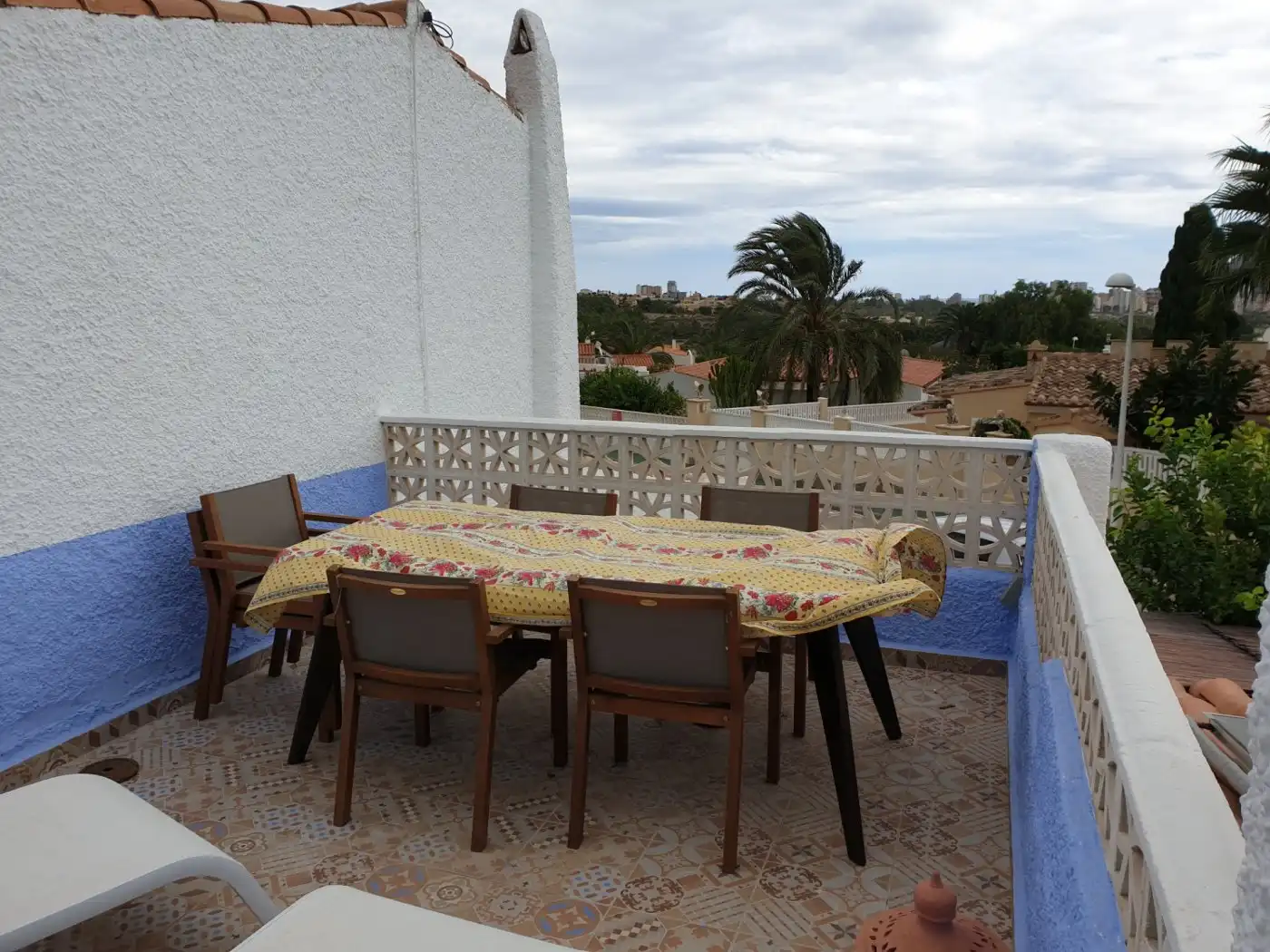 Terrace of Houses for sale in Calpe / Calp  with Air Conditioner, Heating and Private garden