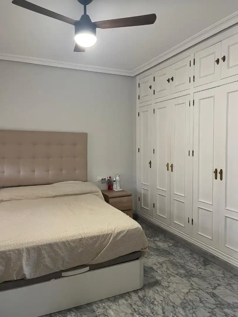 Bedroom of Attic for rent in Córdoba  with Air Conditioner, Terrace and Storage room