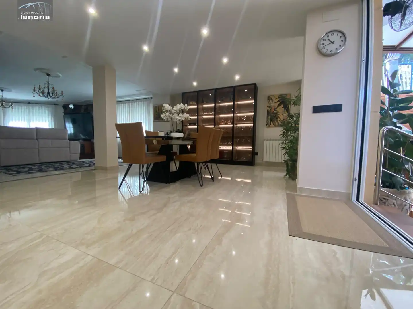 Dining room of Detached homes for sale in Albacete  with Air Conditioner, Heating and Parquet flooring