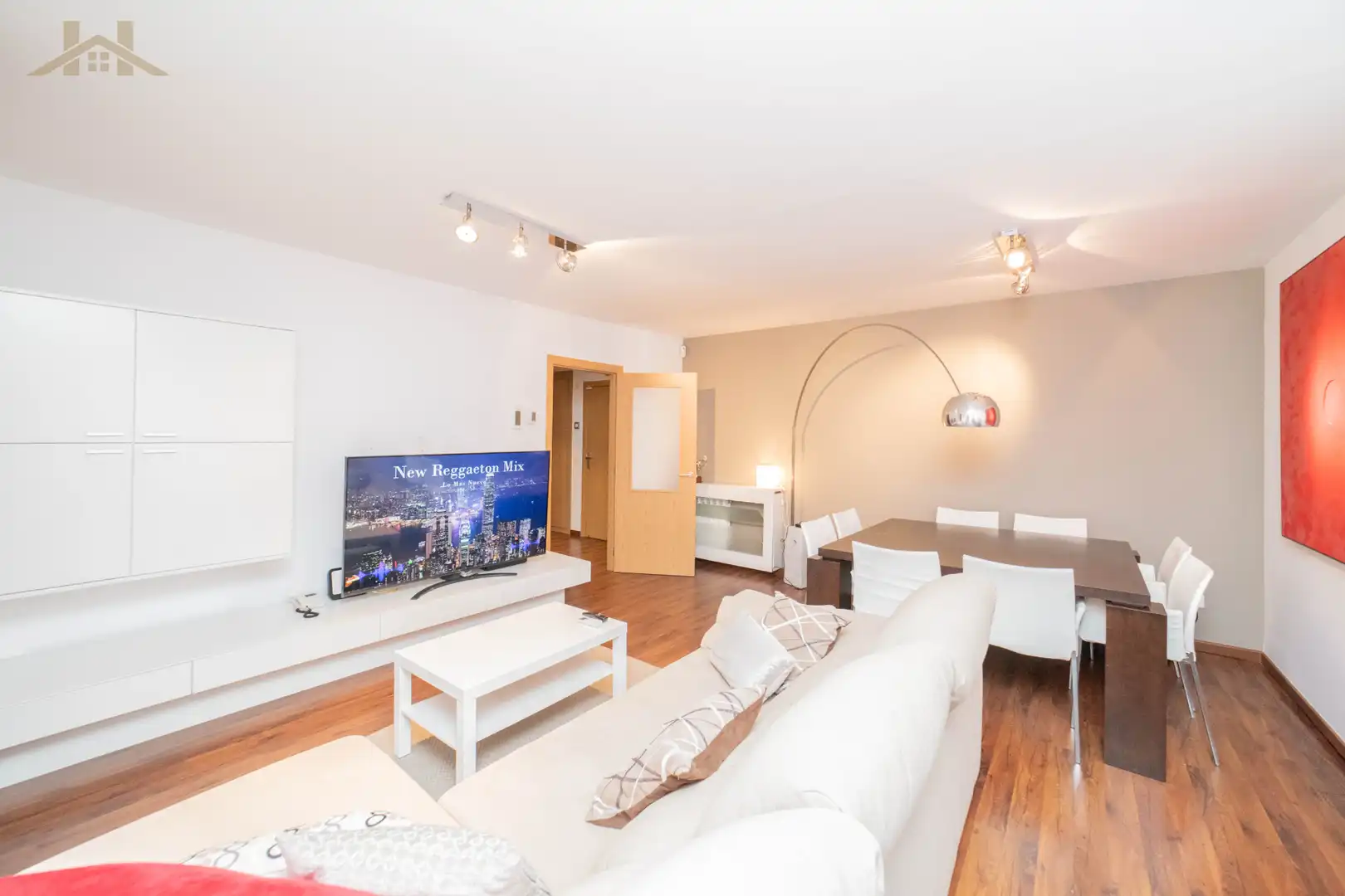 Living room of Flat for sale in Arroyomolinos (Madrid)  with Air Conditioner, Heating and Private garden