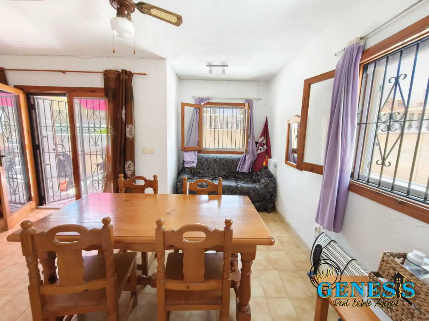Dining room of Ground floor for sale in Torrevieja  with Air Conditioner, Private garden and Terrace