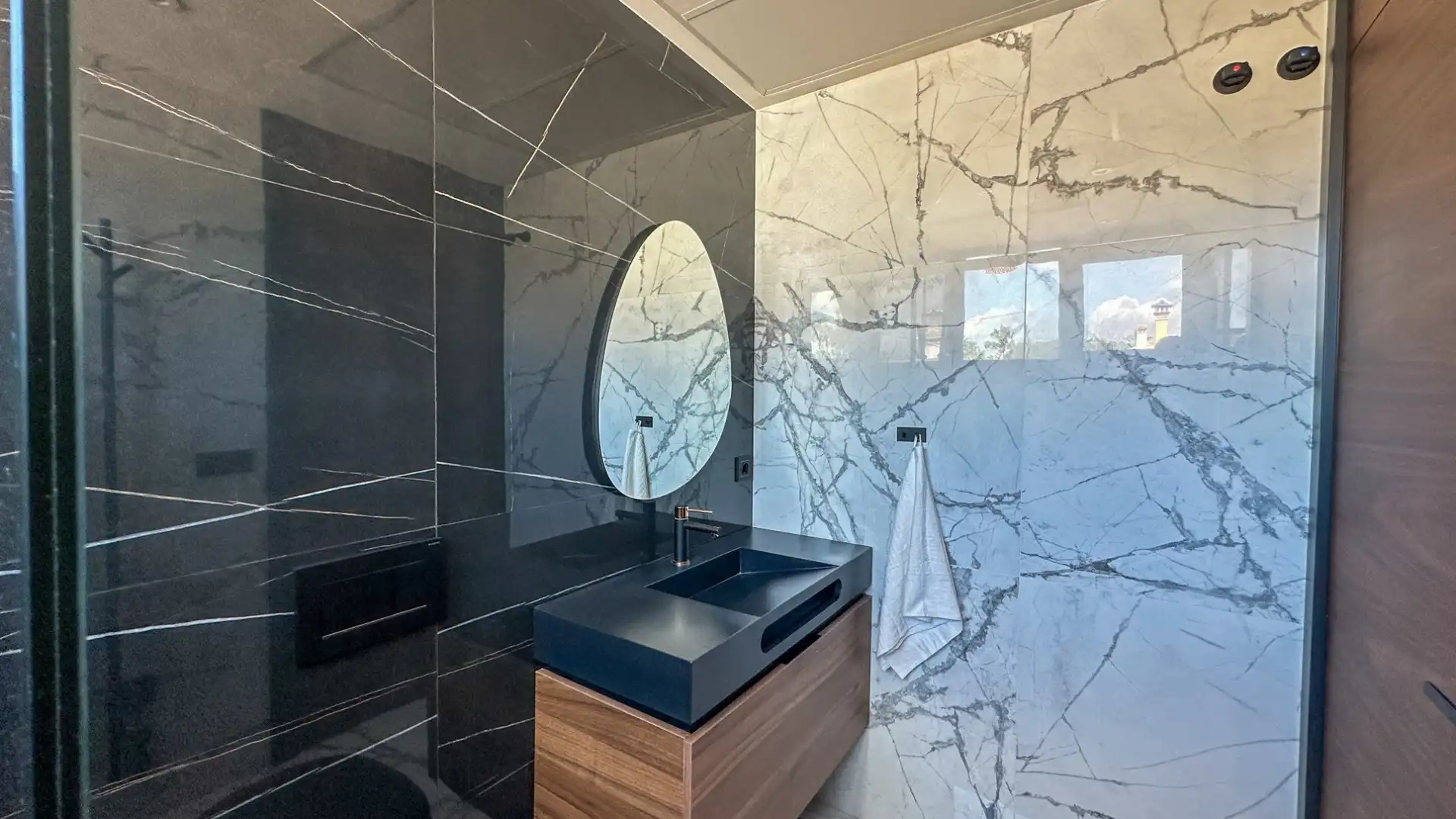 Bathroom of Houses for sale in Orihuela  with Air Conditioner, Swimming Pool and Oven