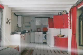 Küche von Country house zum verkauf in Munilla mit Balkon