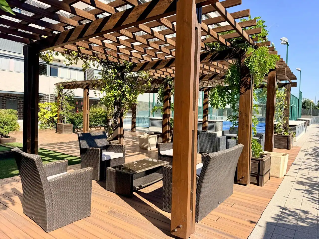 Terraza de Piso en venta en Madrid con Aire acondicionado, Calefacción y Jardín privado