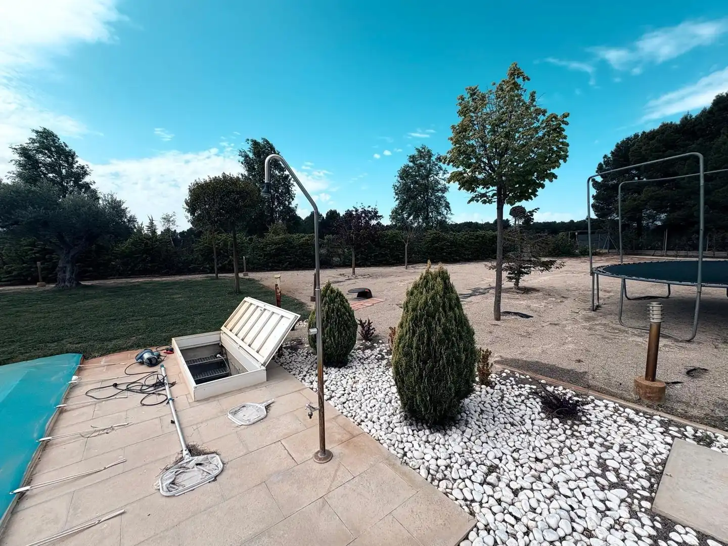 Terrassa de Casa o xalet en venda en Almansa amb Calefacció, Jardí privat i Terrassa