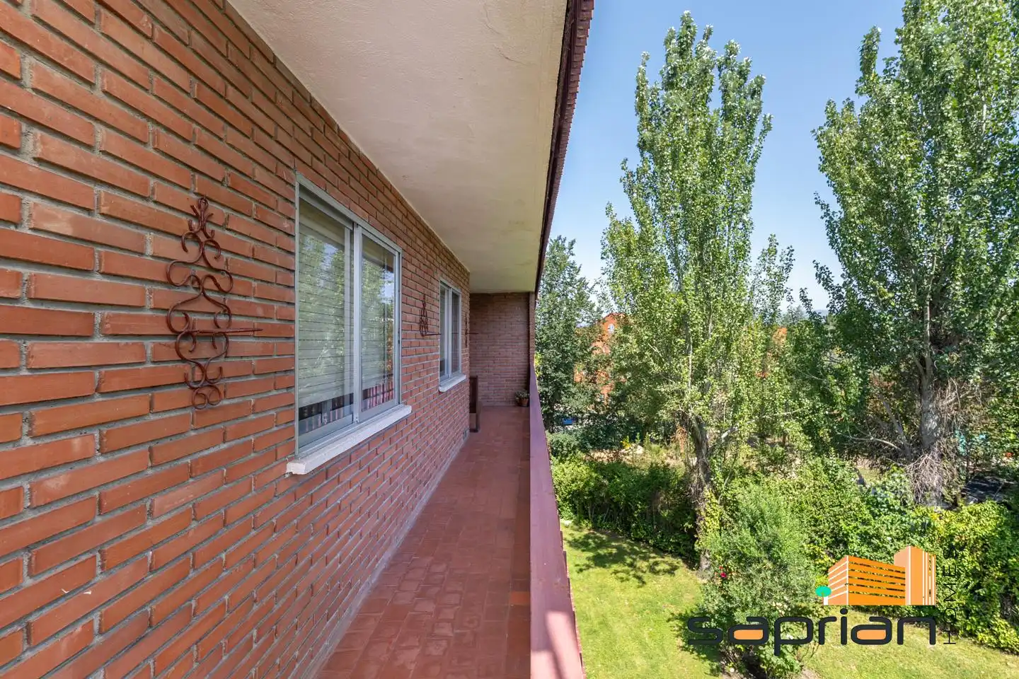 Balcony of Flat for sale in Collado Villalba  with Air Conditioner, Private garden and Terrace