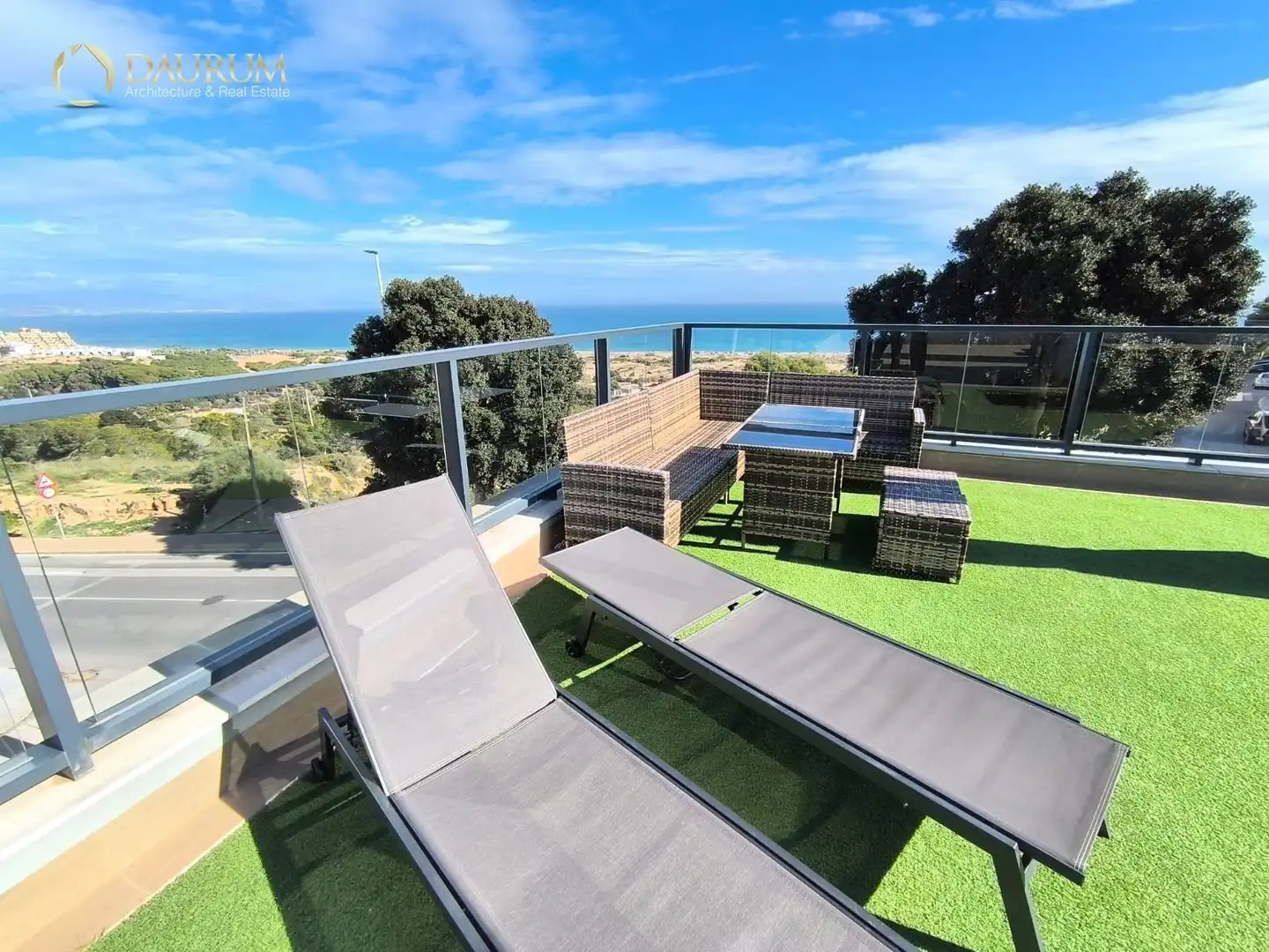 Terraza de Dúplex en venta en Santa Pola con Aire acondicionado, Calefacción y Terraza