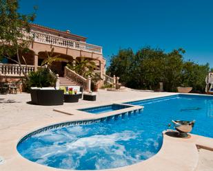 Swimming pool of Country house to rent in Santanyí  with Air Conditioner and Swimming Pool