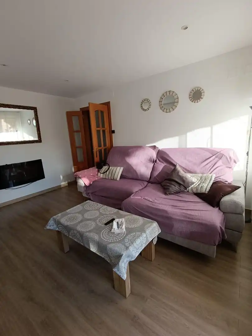 Wohnzimmer von Wohnung zur Miete in Parets del Vallès mit Heizung, Parkett und Terrasse