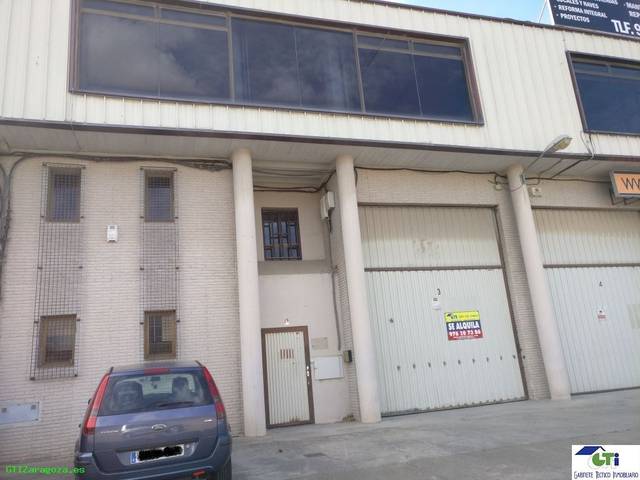Nave industrial en Alquiler en C/ LAUREL Nº 26, en La Puebla de Alfindén