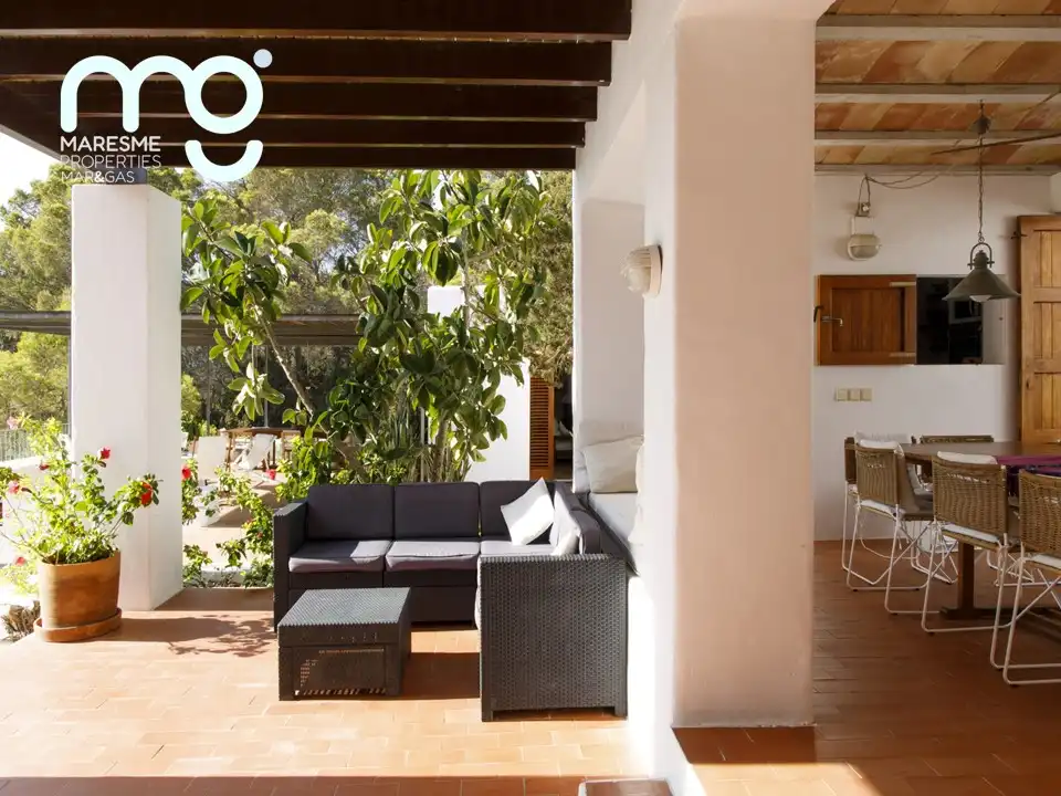 Terrace of Country homes for sale in Andratx  with Air Conditioner, Heating and Private garden