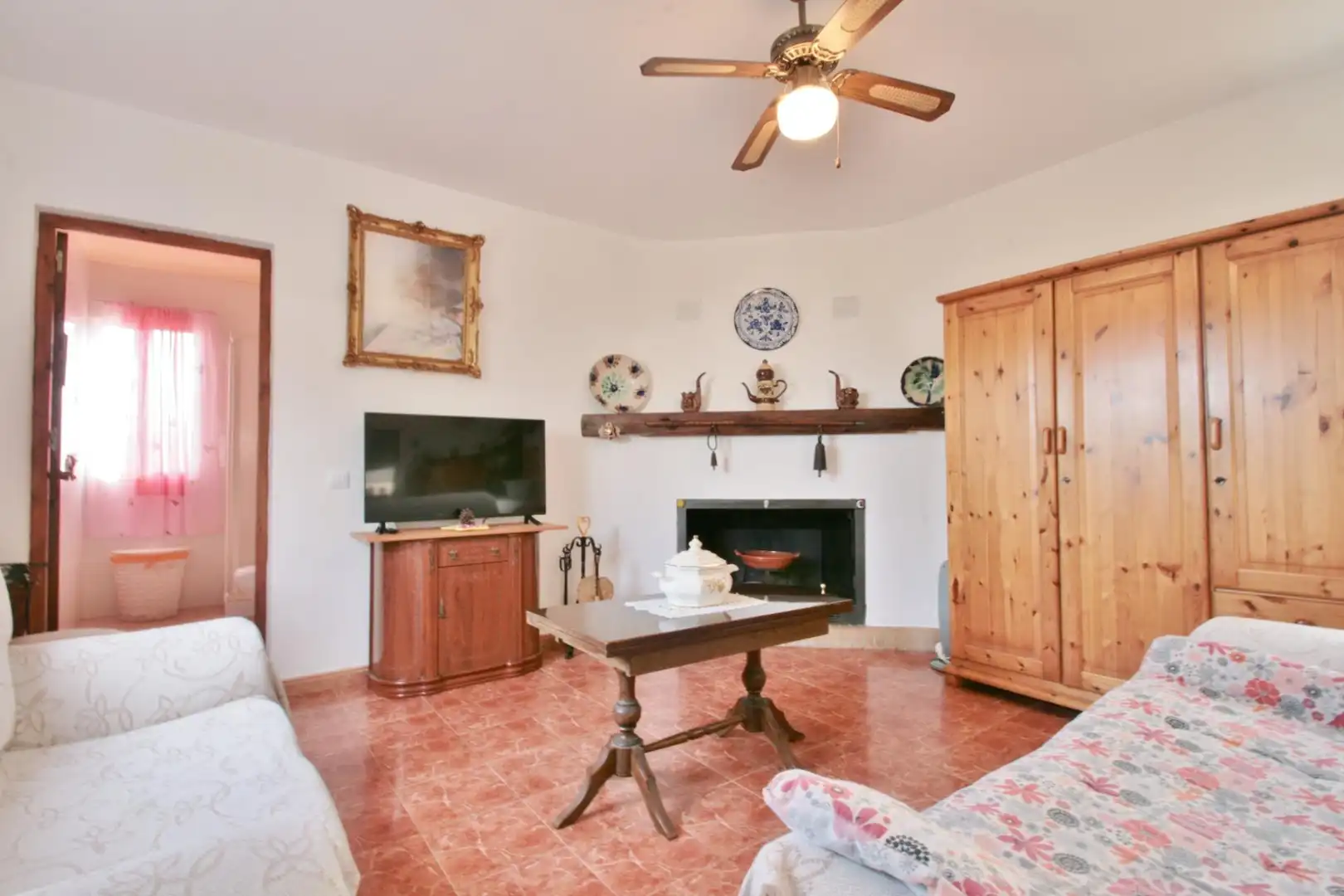 Living room of Houses for sale in Níjar  with Air Conditioner, Private garden and Terrace