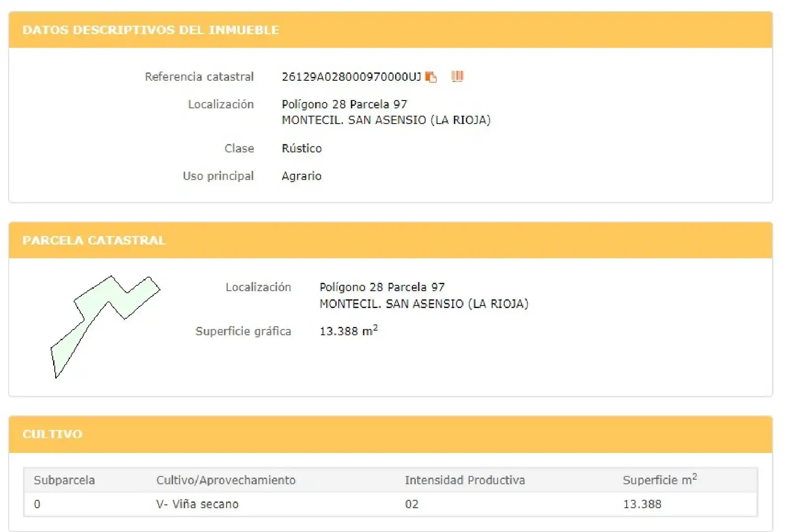Lands and plots for sale in San Asensio, imagen 4