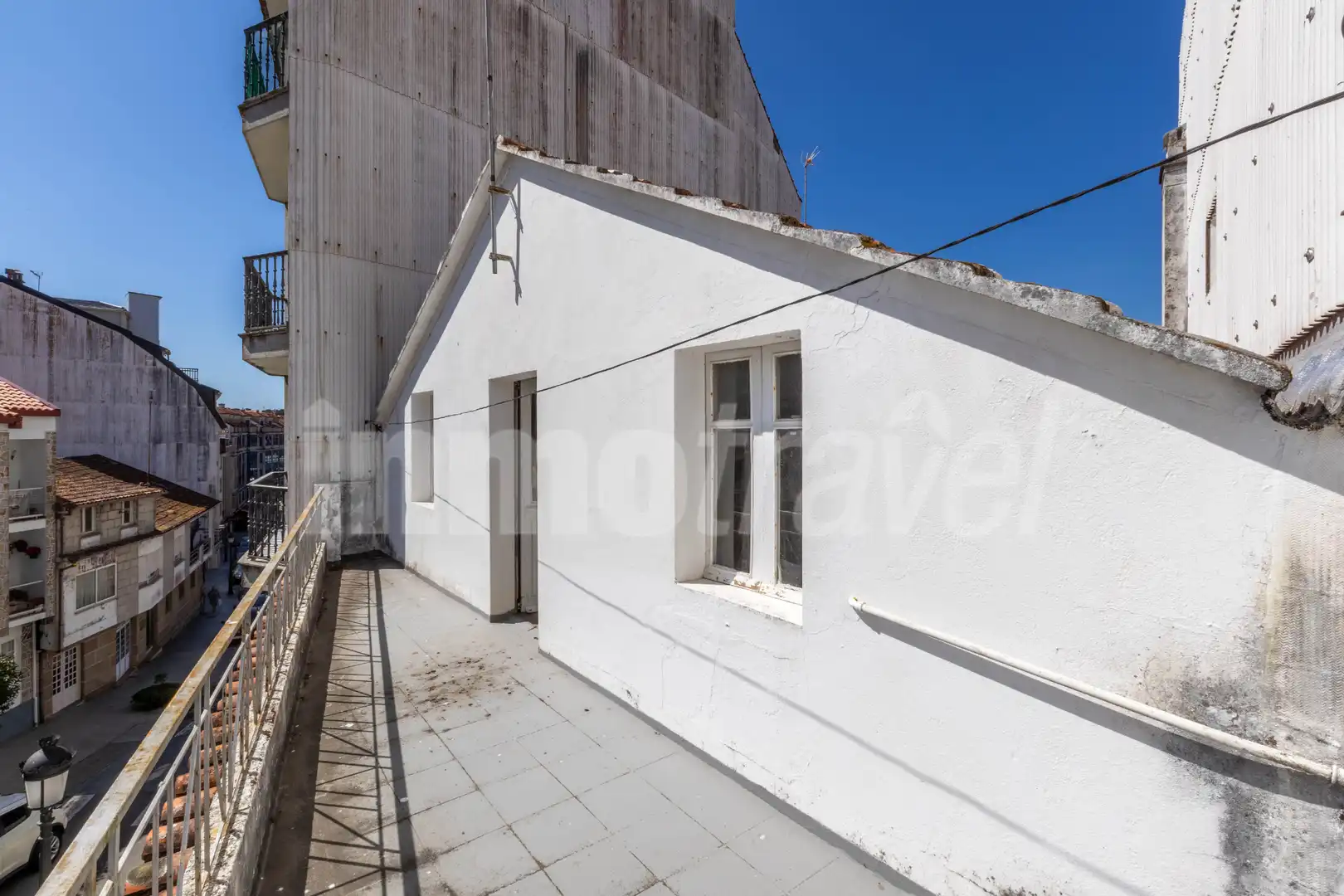 Vista exterior de Casa adosada en venda en Sanxenxo amb Terrassa, Moblat i Forn