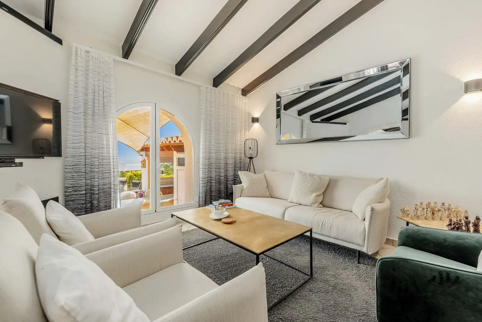 Sala d'estar de Casa o xalet en venda en Jávea / Xàbia amb Aire condicionat, Calefacció i Terrassa