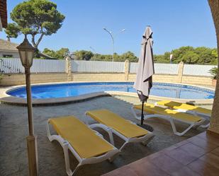 Swimming pool of House or chalet for sale in Orihuela  with Air Conditioner, Private garden and Terrace