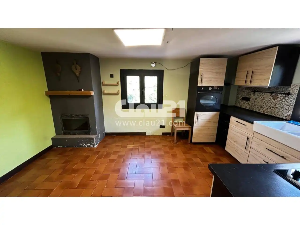Küche von Haus oder Chalet zum Verkauf in Vilada mit Klimaanlage, Heizung und Privatgarten