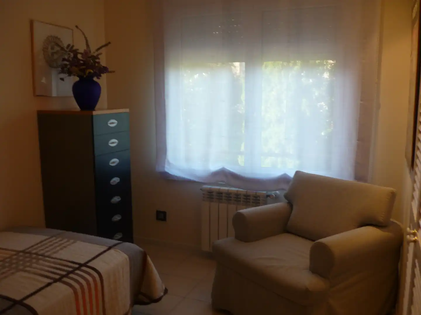 Dormitori de Casa adosada en venda en Sabadell amb Aire condicionat, Calefacció i Jardí privat