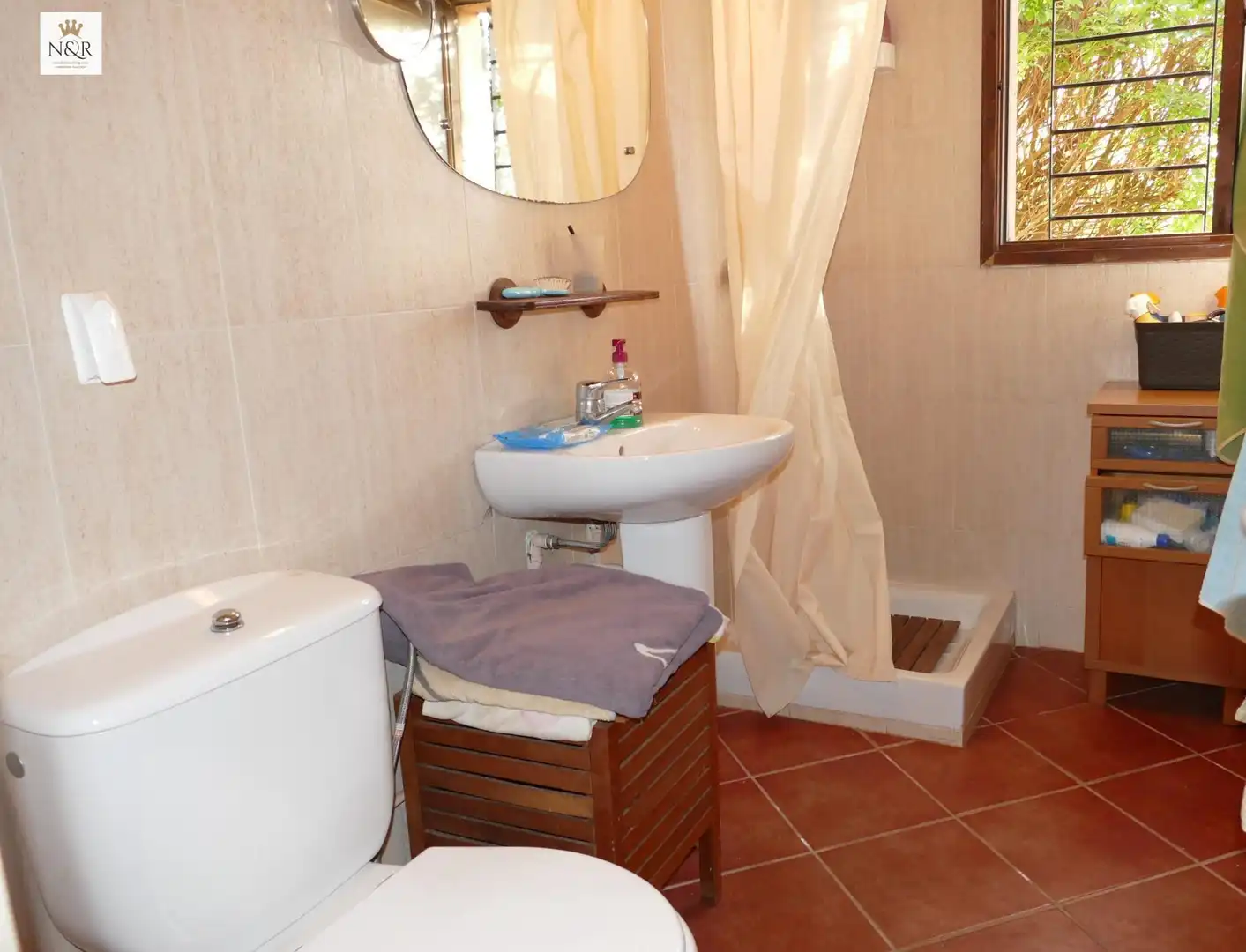 Baño de Finca rústica en venta en Santa Eugènia con Jardín privado y Trastero