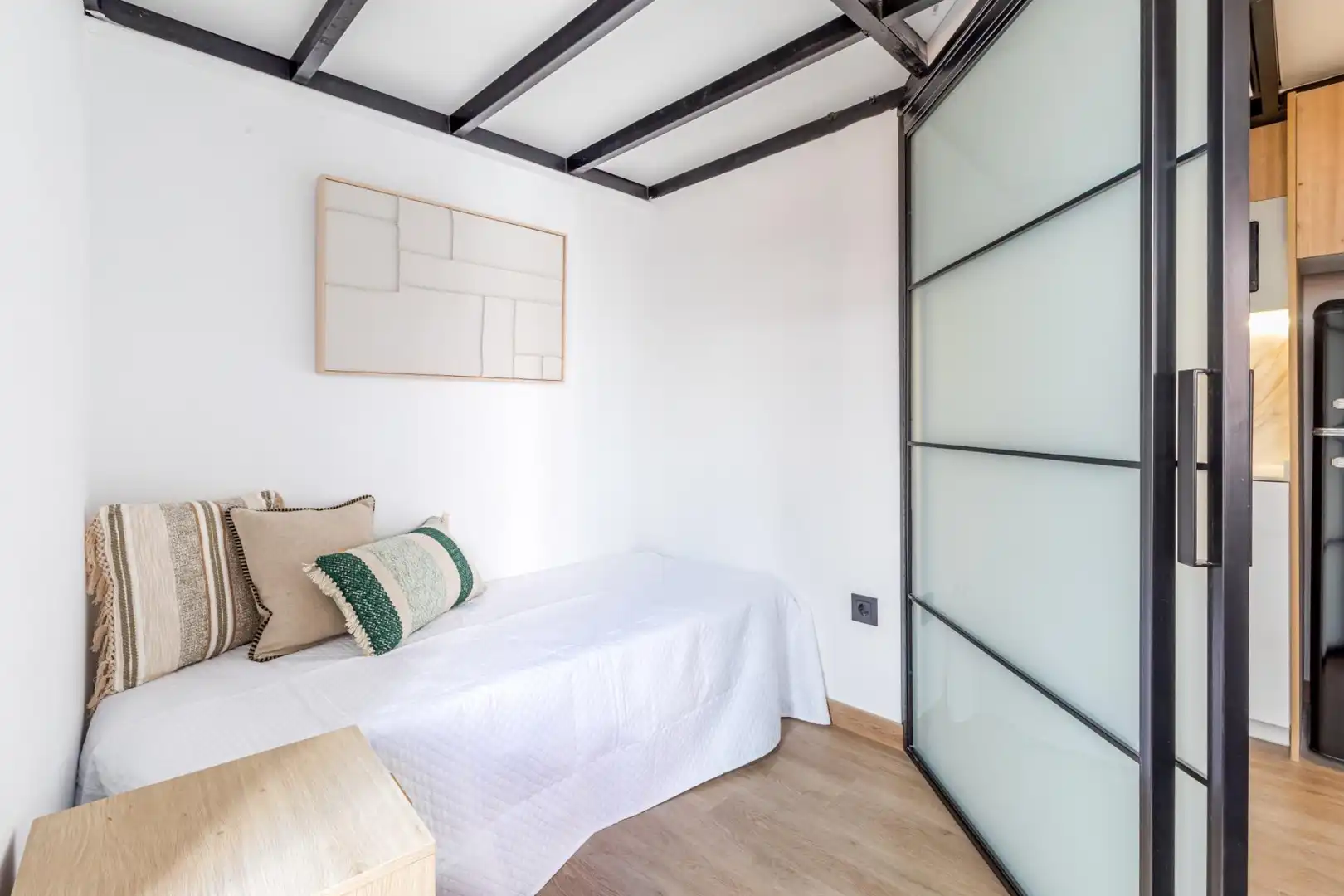 Habitación de Piso de alquiler en Madrid con Aire acondicionado, Calefacción y Amueblado