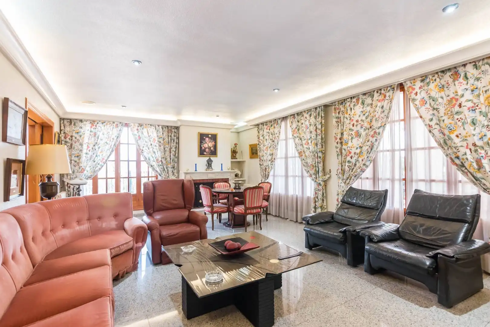 Living room of Houses for sale in Las Torres de Cotillas  with Air Conditioner, Heating and Private garden