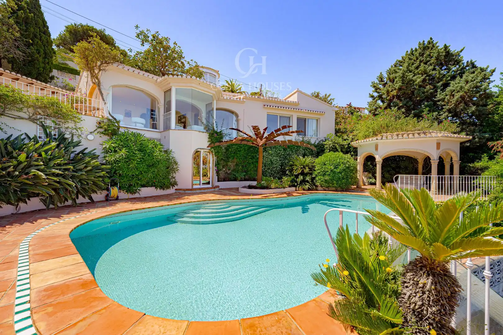 Exterior view of Houses for sale in Dénia  with Air Conditioner, Heating and Private garden