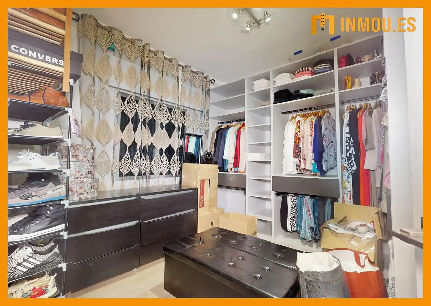 Bedroom of Flat for sale in Ourense Capital   with Air Conditioner, Heating and Parquet flooring